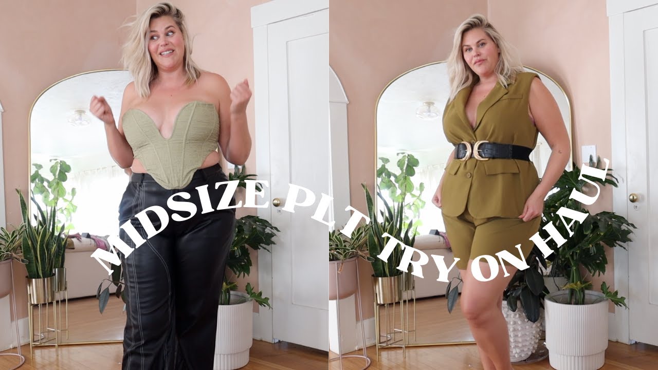 MIDSIZE PRETTY LITTLE THING TRY ON HAUL | SIZE 14/16 | UK 18