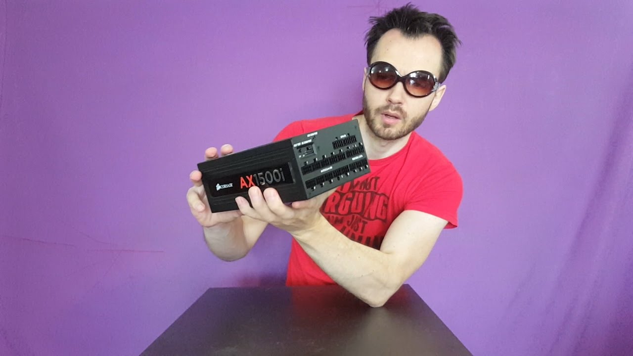 Corsair AX1500i Digital ATX 1500 Watt Power Supply Unboxing