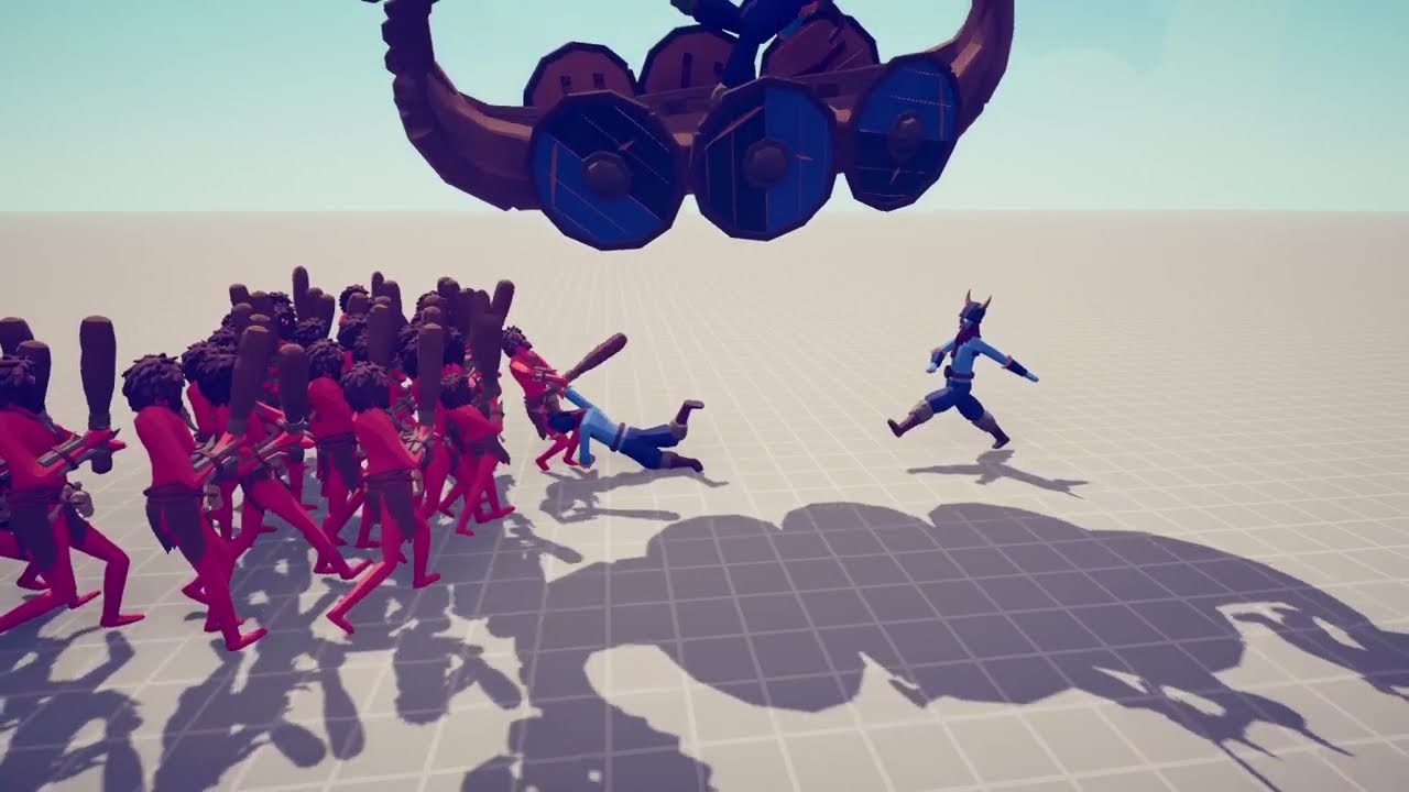 30 Clubbers vs 1 Longship [TABS]
