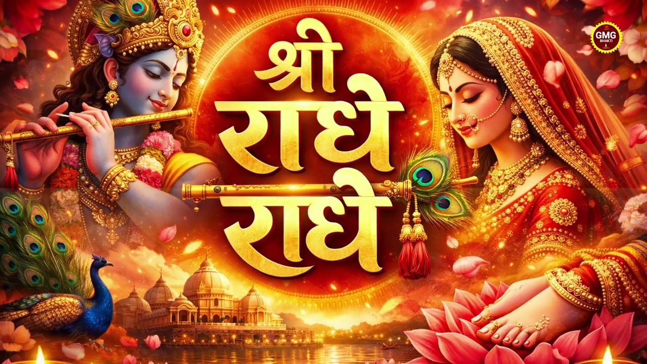 Sri Radhe Radhe | Radha Rani Divine Bhajan | Krishna Peaceful Devotional Kirtan Song | Gmg Bhakti