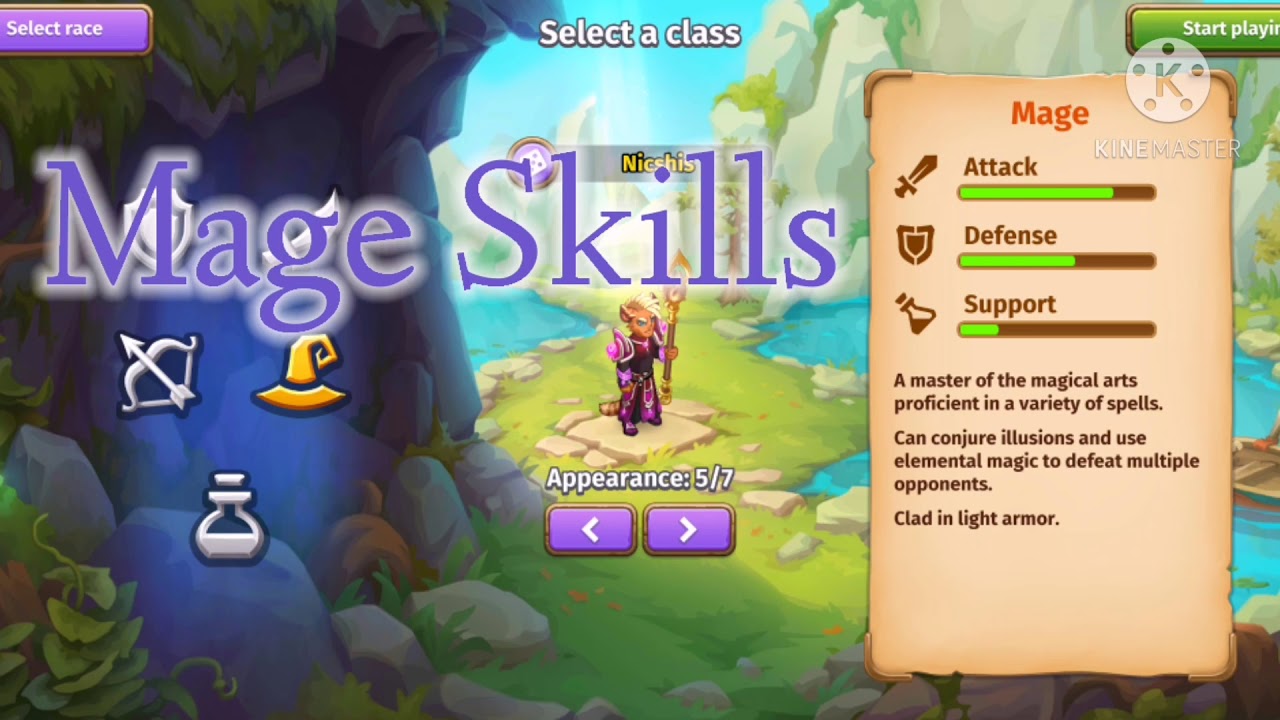 Skylore Mobile - All Race's and Classes Skills