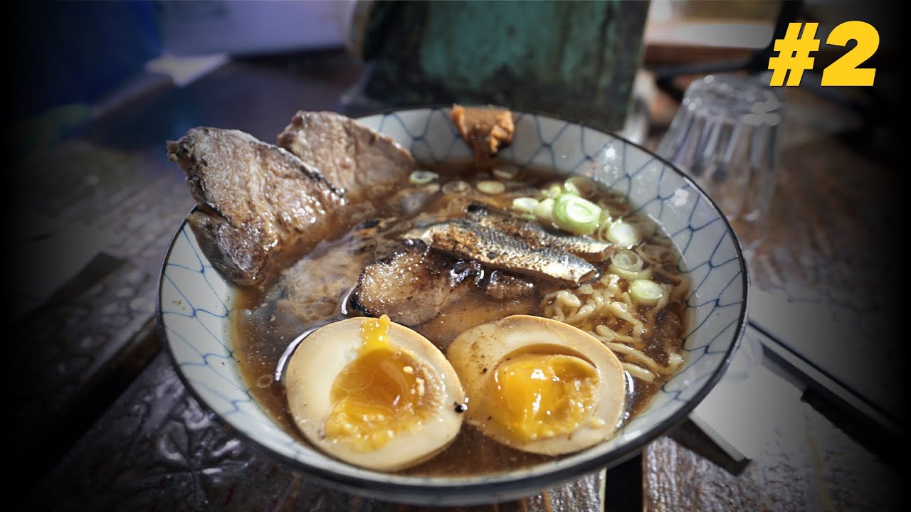 This Ramen was Incredible! The broth will shock you 🐟
