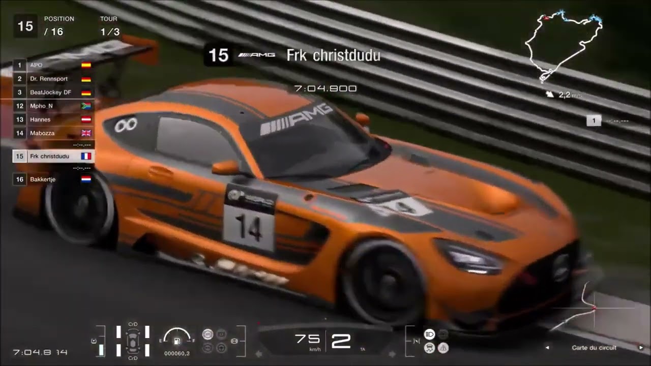 Grand tourismo 7 manufacture série manche 3 pas acheté les pneus pluie