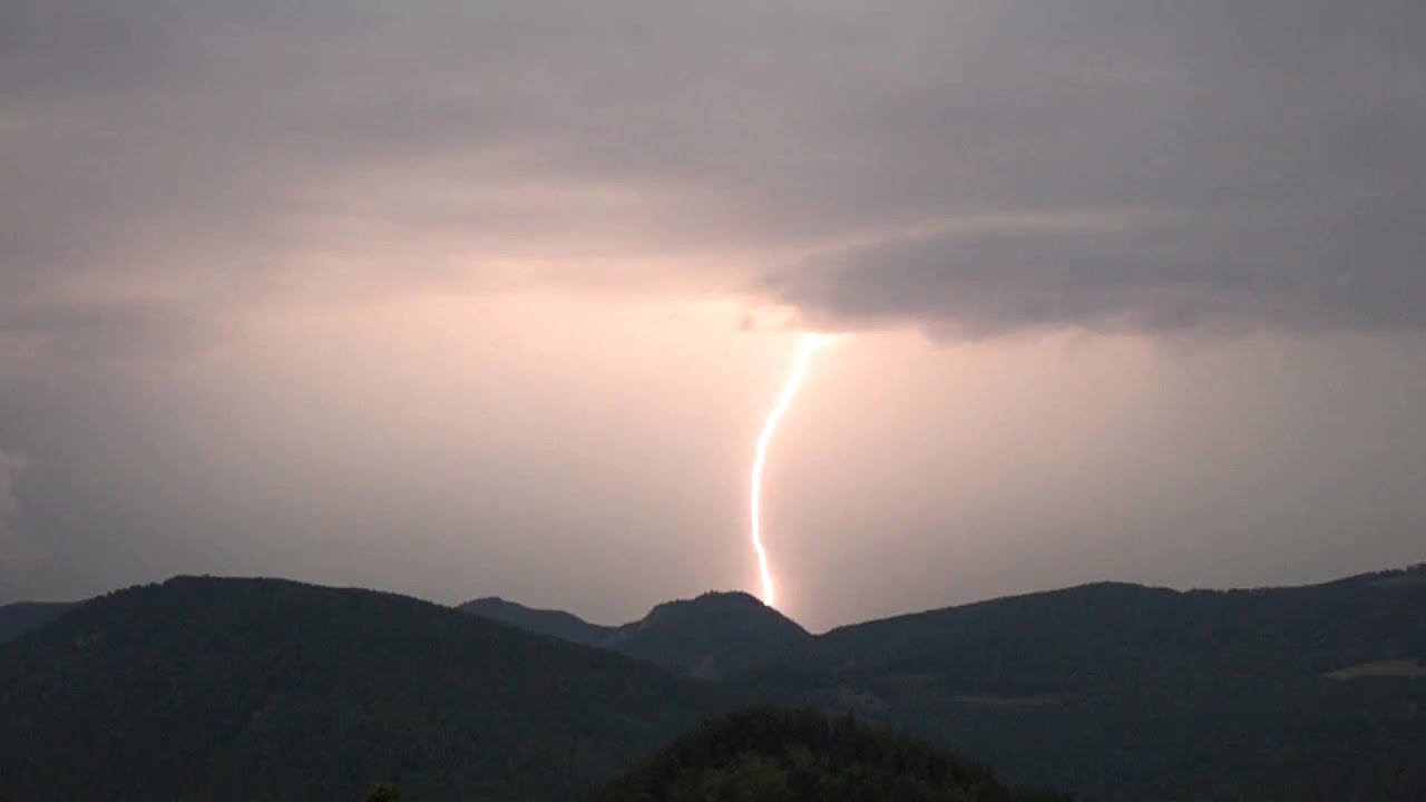 Gewitter beendet Hitzewelle 03-07-2025 thunderstorm, intense lightning