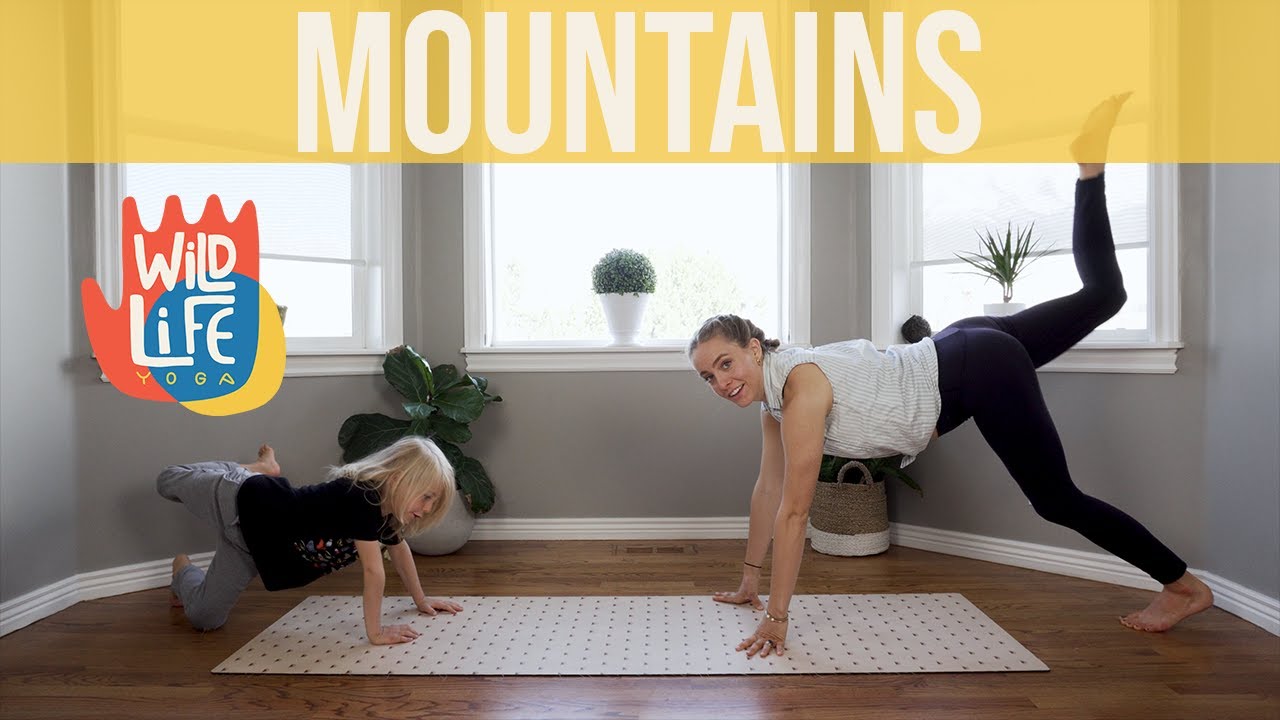 Yoga class for Kids and Families: Exploring MOUNTAINS