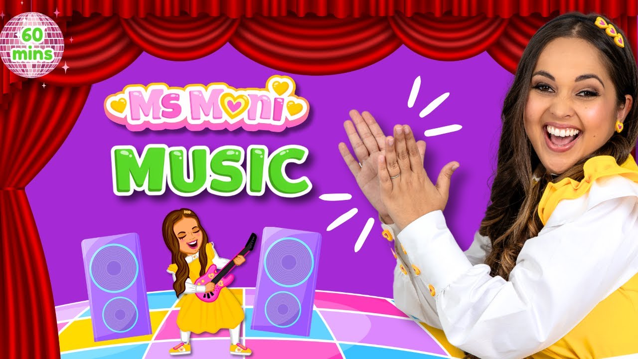 Ms Moni Music Mix | 60-Minute Music Compilation | Kids Songs & Nursery Rhymes