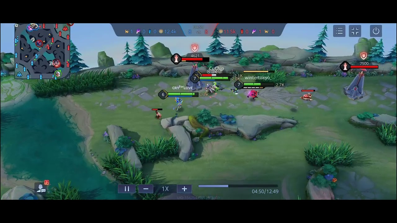 Veera vs Krixi những pha giao tranh quyết liệt và Enzo đạt MVP #topgameuytin #lienquanmobile 2026
