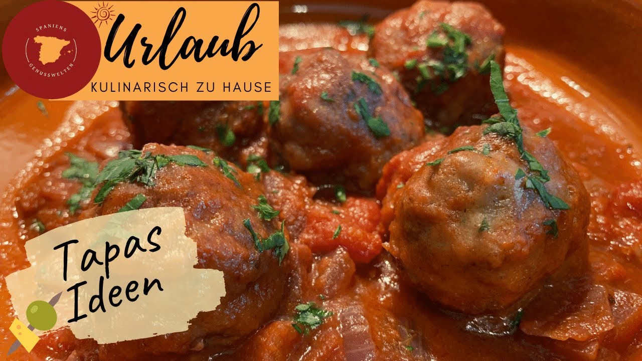 🇪🇸 Albondigas in Tomatensauce - DER Tapas Klassiker 🇪🇸