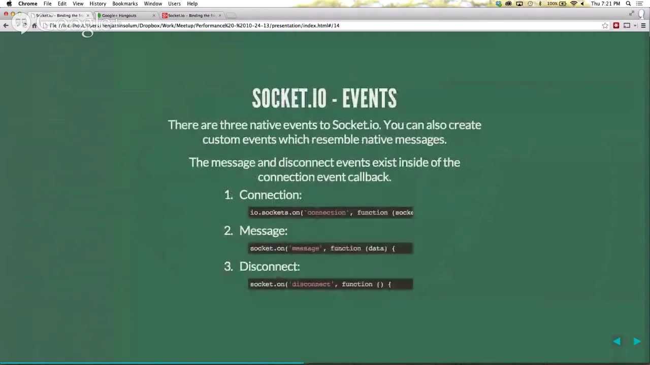 Socket.io - Binding the front and back-end together with Node.js and Canvas