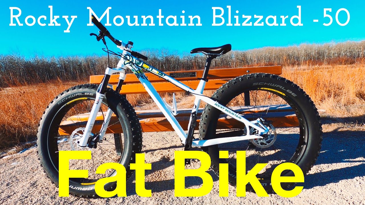 WHY I BOUGHT A FAT BIKE? | ROCKY MOUNTAIN BLIZZARD -50