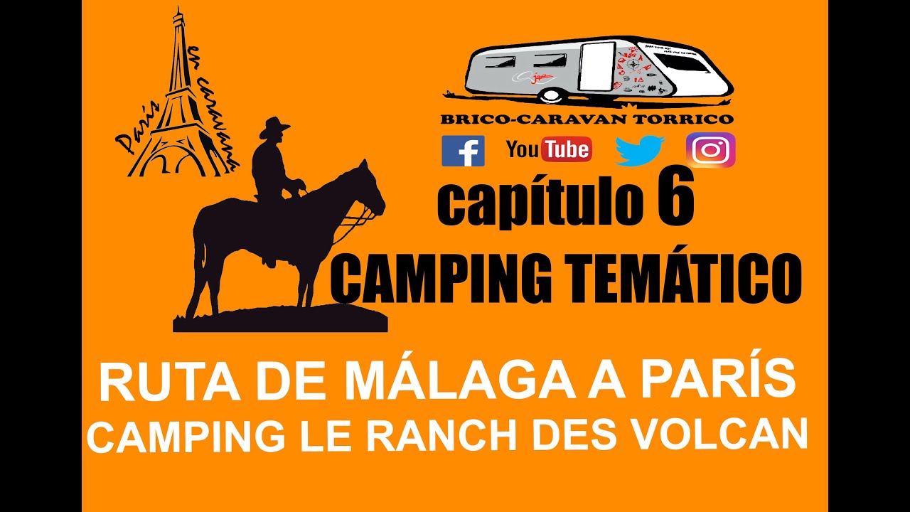 🇫🇷Viaje de MÁLAGA a PARÍS en CARAVANA #6 CAMPING TEMÁTICO FRANCIA