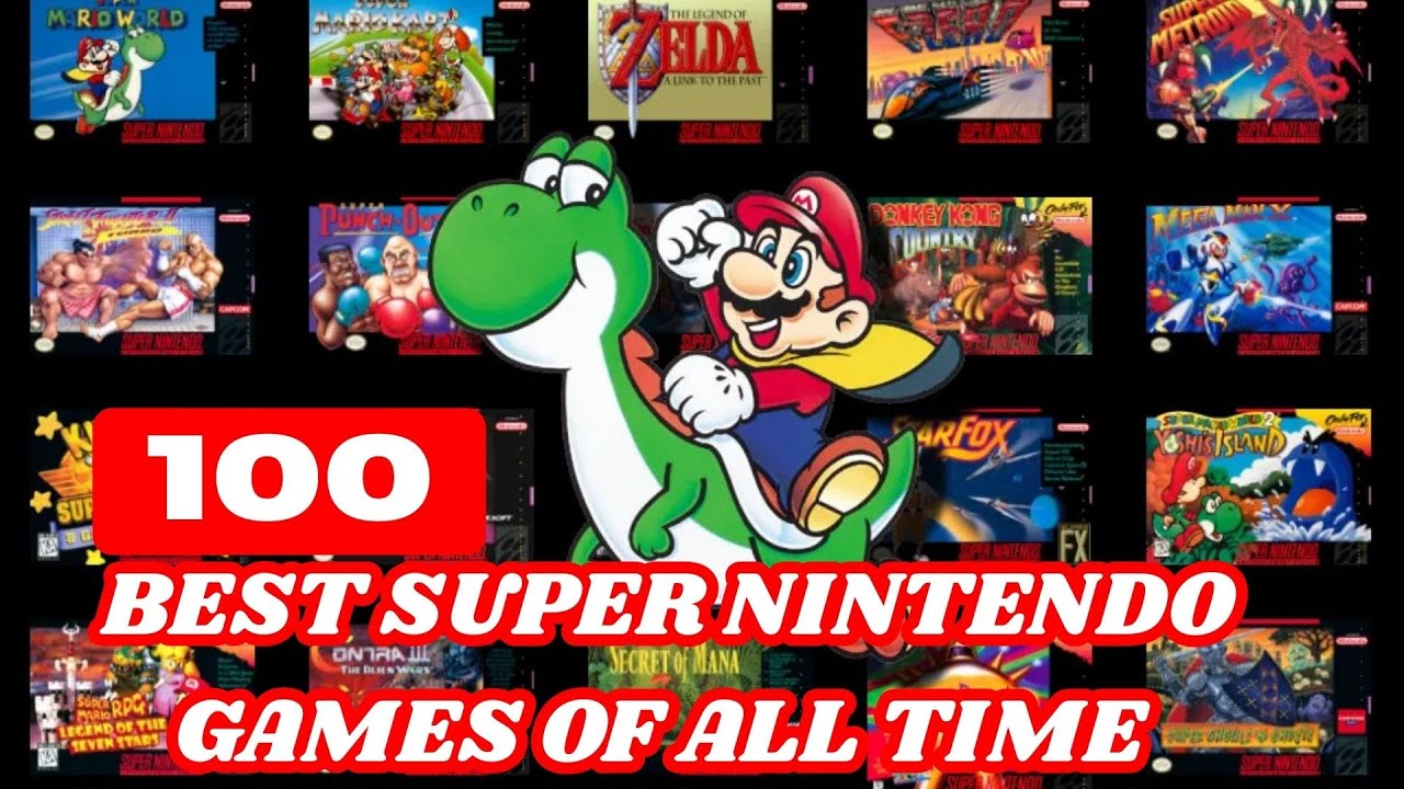 100 Best Super Nintendo Games of All Time | SNES Classics Collection