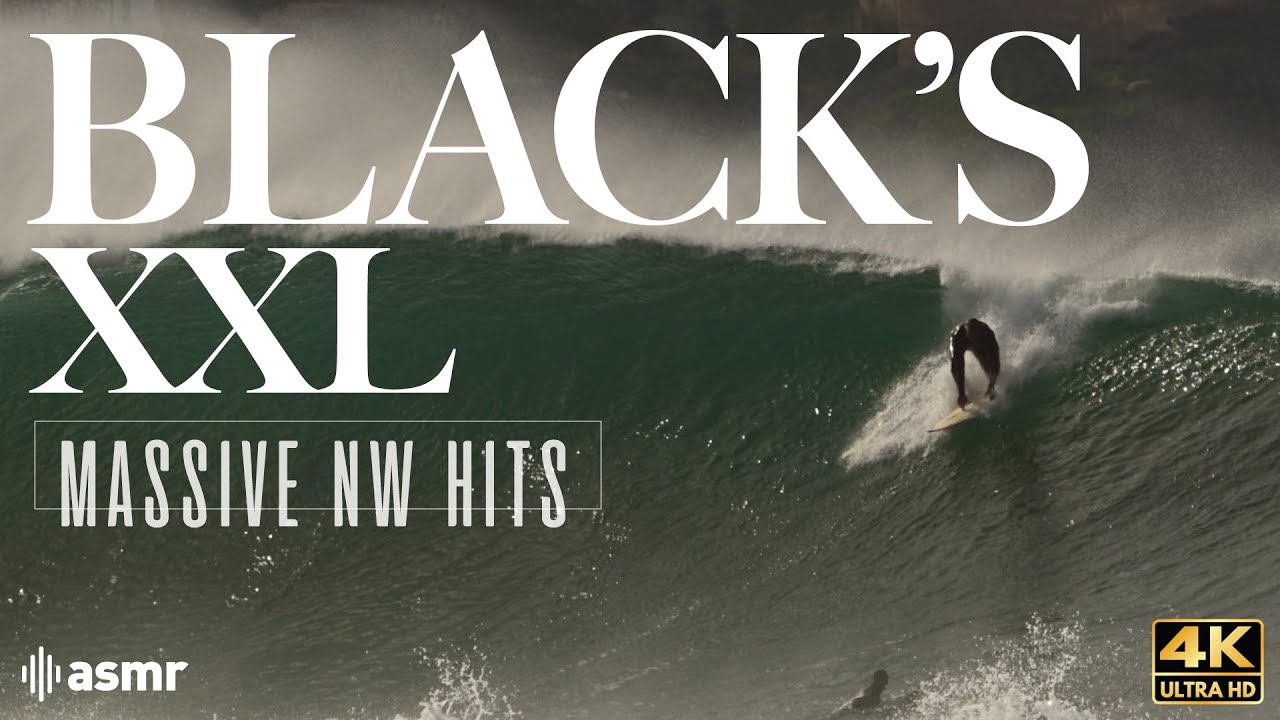 MASSIVE NEW SWELL HITS BLACK'S BEACH | SURFING SAN DIEGO 1/13/23 | RAW ASMR