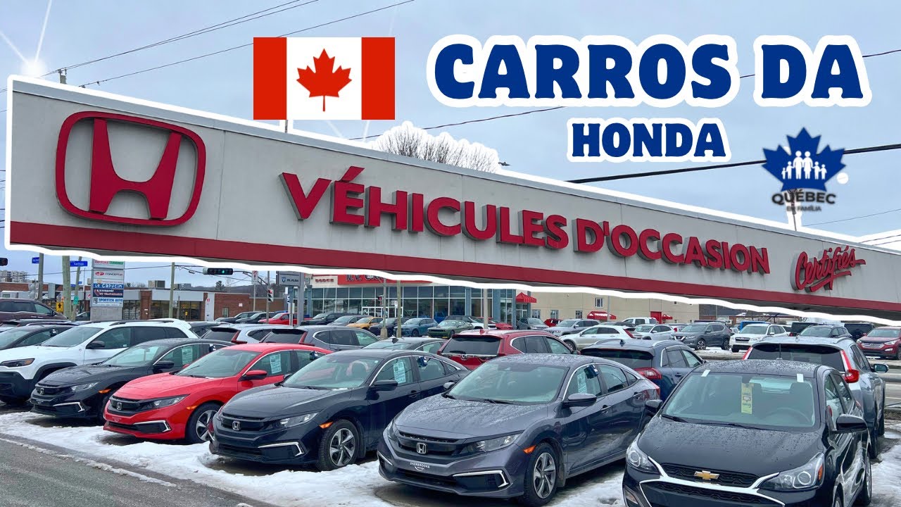 HONDA NO CANADÁ 🇨🇦🍁 (Fomos ver alguns Civic’s e CRV’s) 😎😎