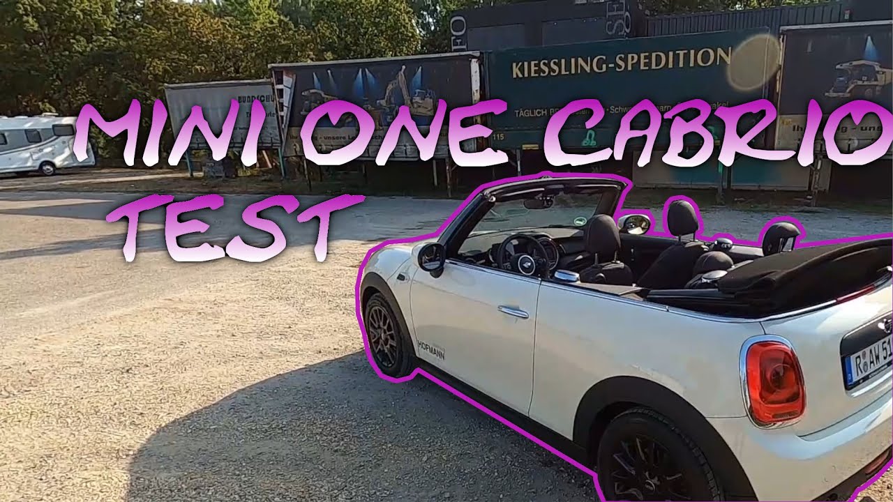 MINI One Cabrio Blackyard Edition im Test | Fahrspaß pur!
