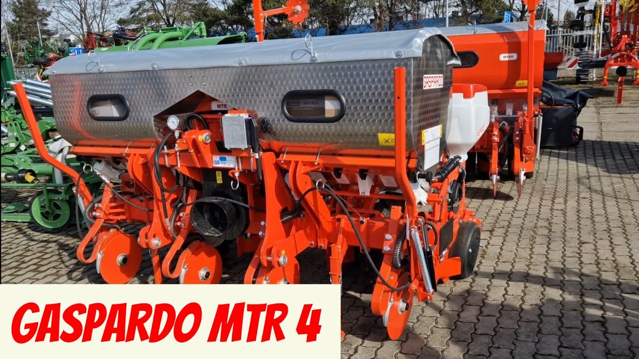 Siewnik do kukurydzy GASPARDO MTR 4 ROLMECH