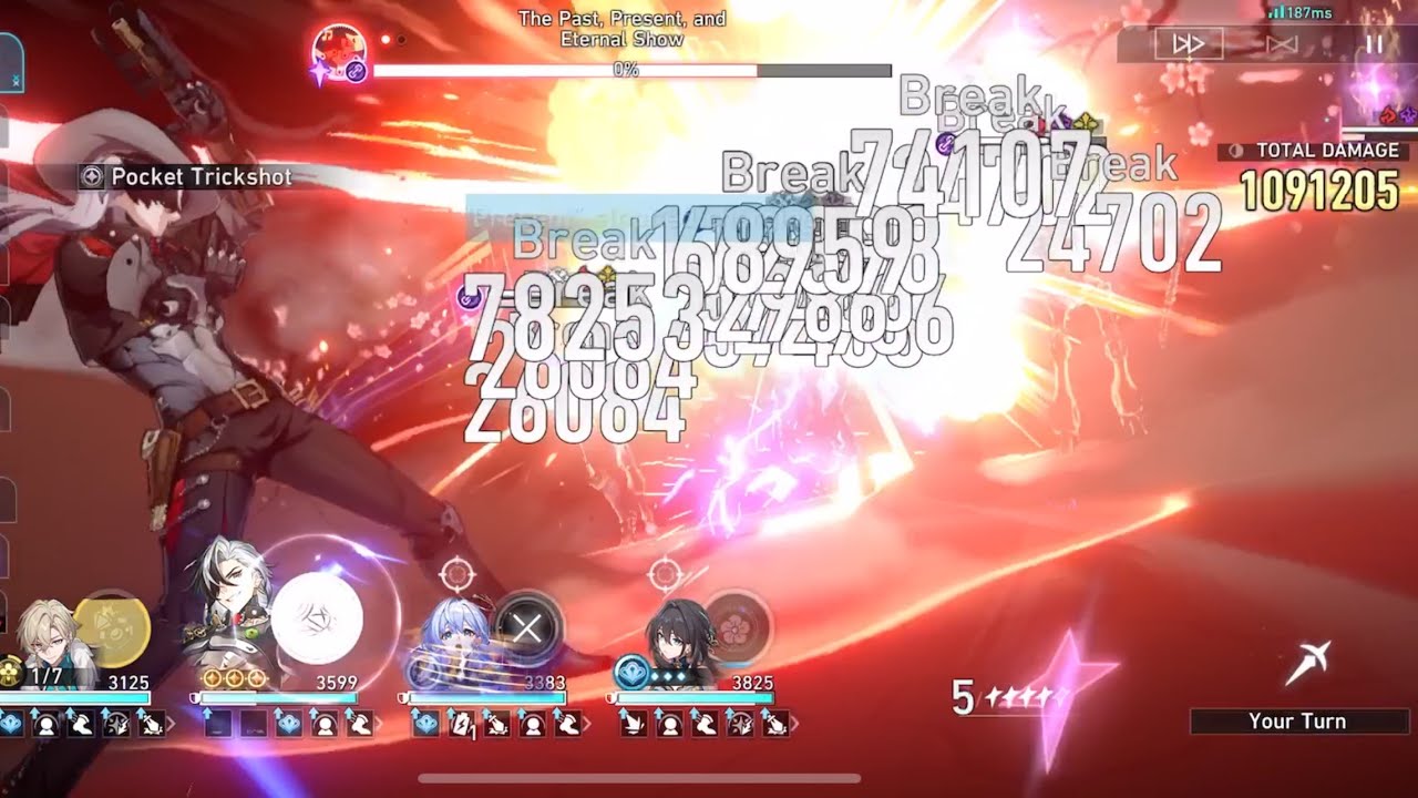 Honkai Star Rail: MoC Floor 12 - Galaxy Rangers Both - Acheron / Boothill