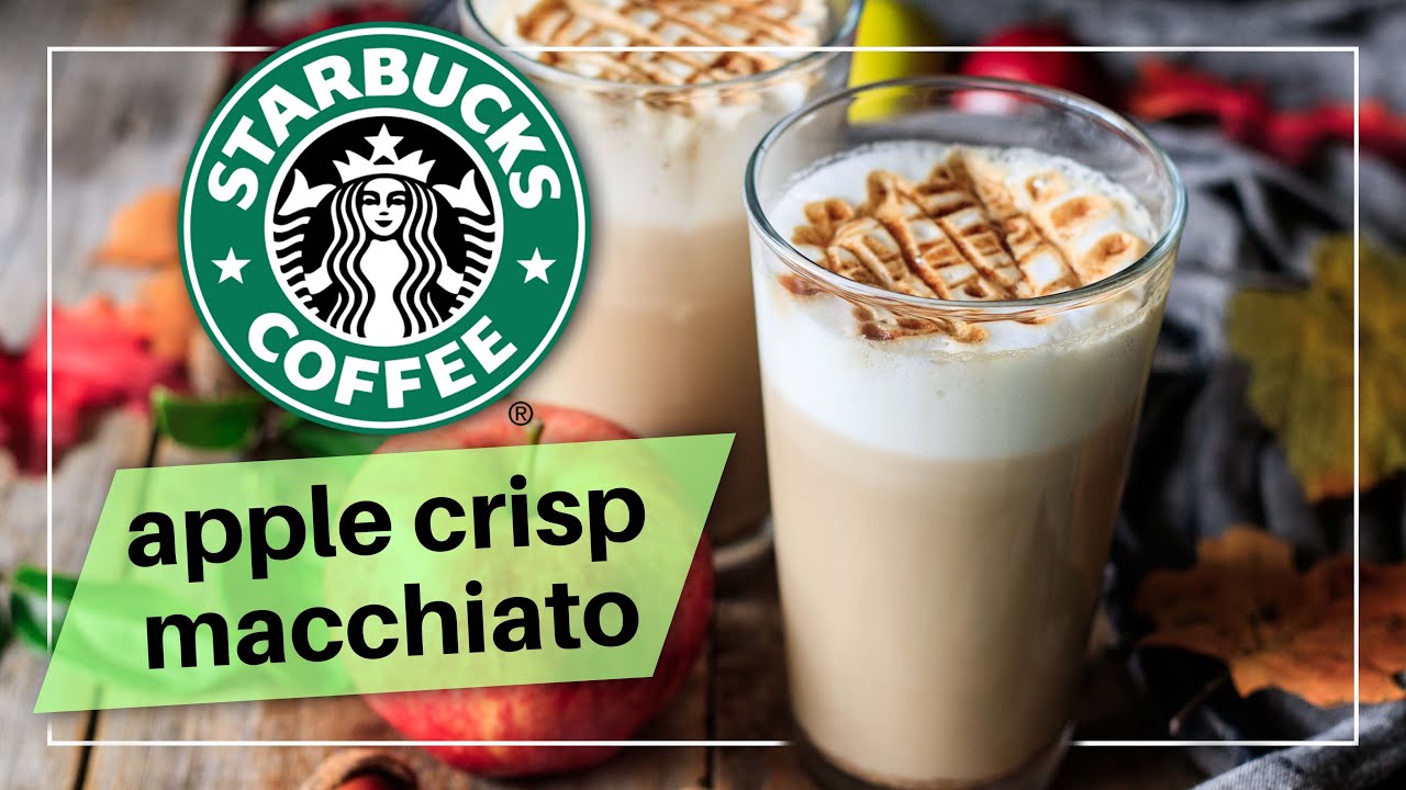 The BEST Recipe for Starbucks Apple Crisp Macchiato