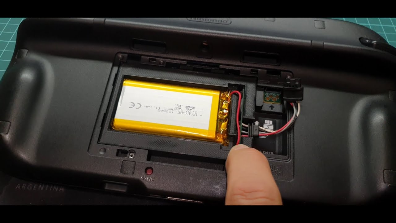 Upgrade Bateria Wii u Gamepad 3000mA