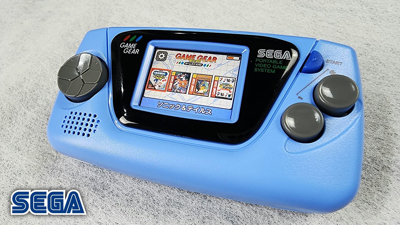 Unboxing (desembalando) Sega Game Gear Micro