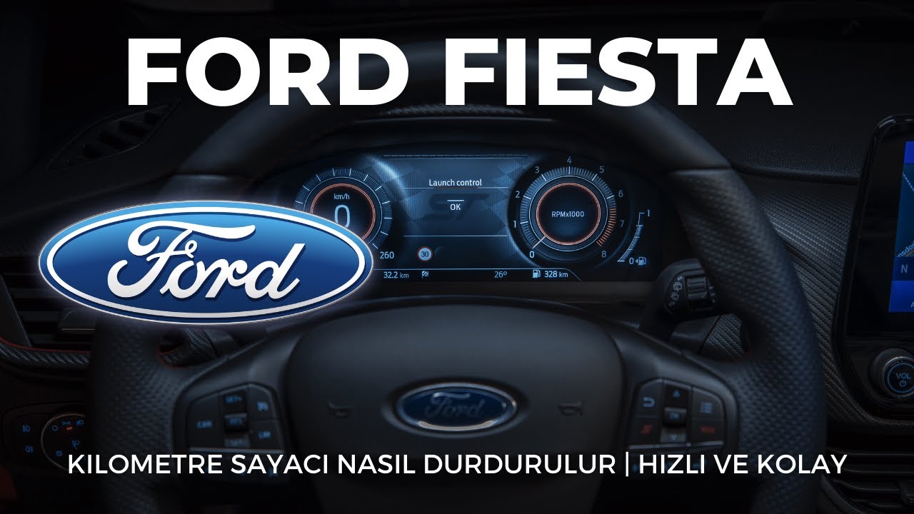 Kilometre sayacı nasıl durdurulur | FORD FIESTA | Hızlı ve Kolay