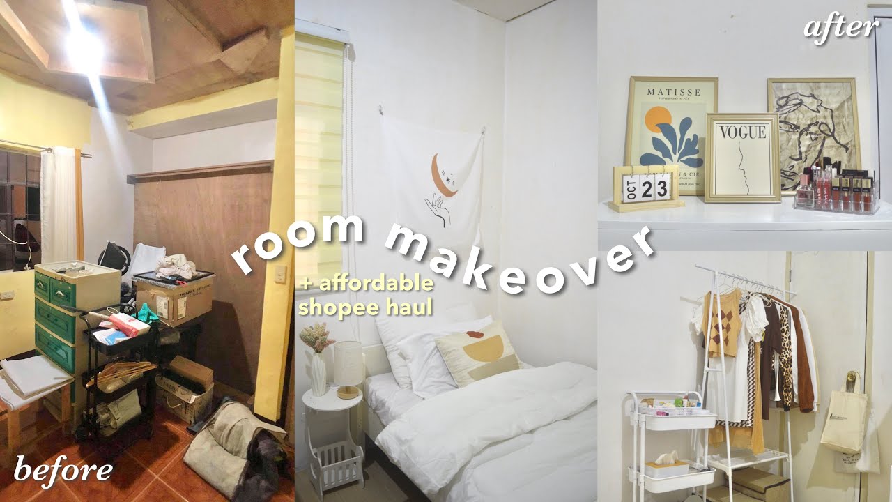 ЭКСТРЕМАЛЬНОЕ ПРЕОБРАЖЕНИЕ КОМНАТЫ 🔨 + Доступные товары Shopee (всего от 25 песо!) | Филиппины