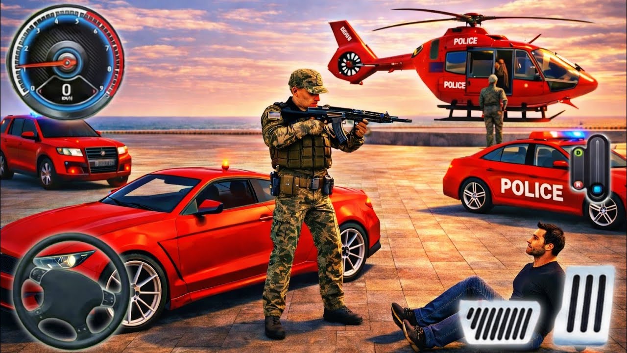 City Cop Chase Adventure 2026 | Ultimate Police Driving Game (Android)