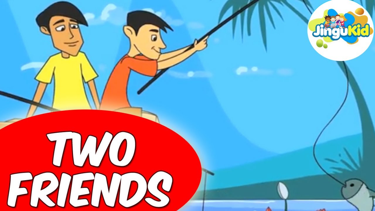 Two Friends | Moral Stories for Kids | Animation | Pre School & Kindergarten Stories | Jingu Kids