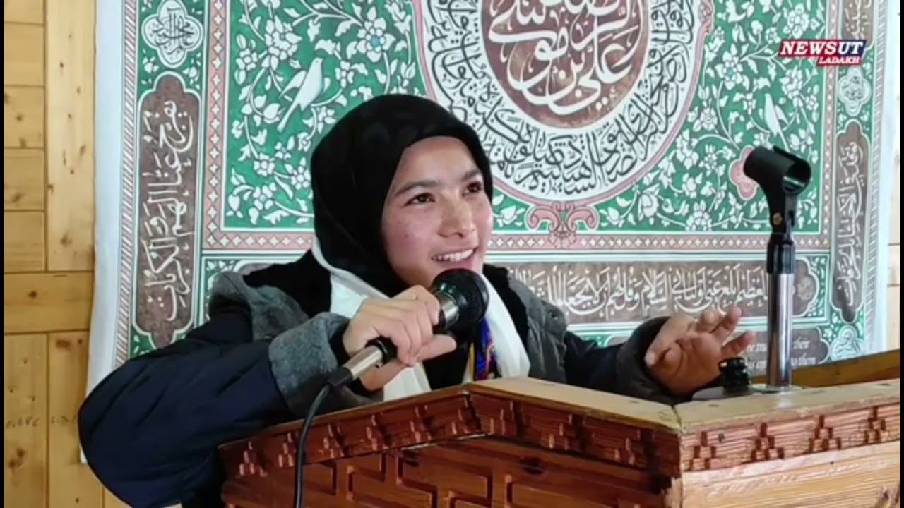Congratulations Nomo qudsiya Nigar winner wise talk in Najaf iraq 