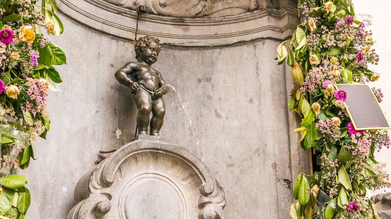 Manneken Pis Brussels Belgium