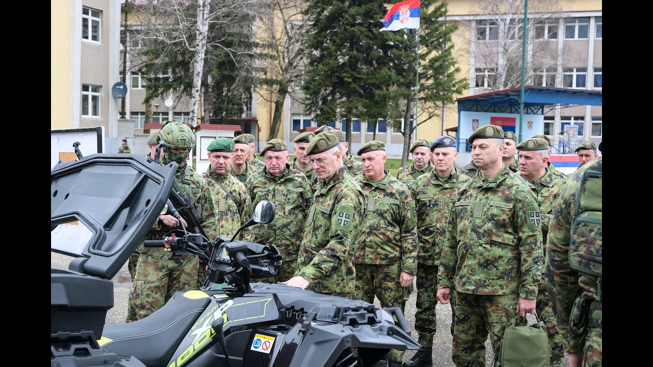 Načelnik Generalštaba u obilasku jedinica u Kraljevu