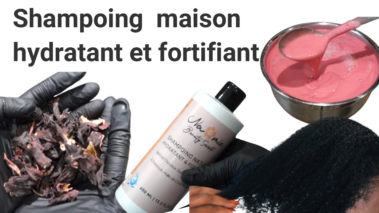 SHAMPOING NATUREL  HYRATANT ET ANTI CASSE