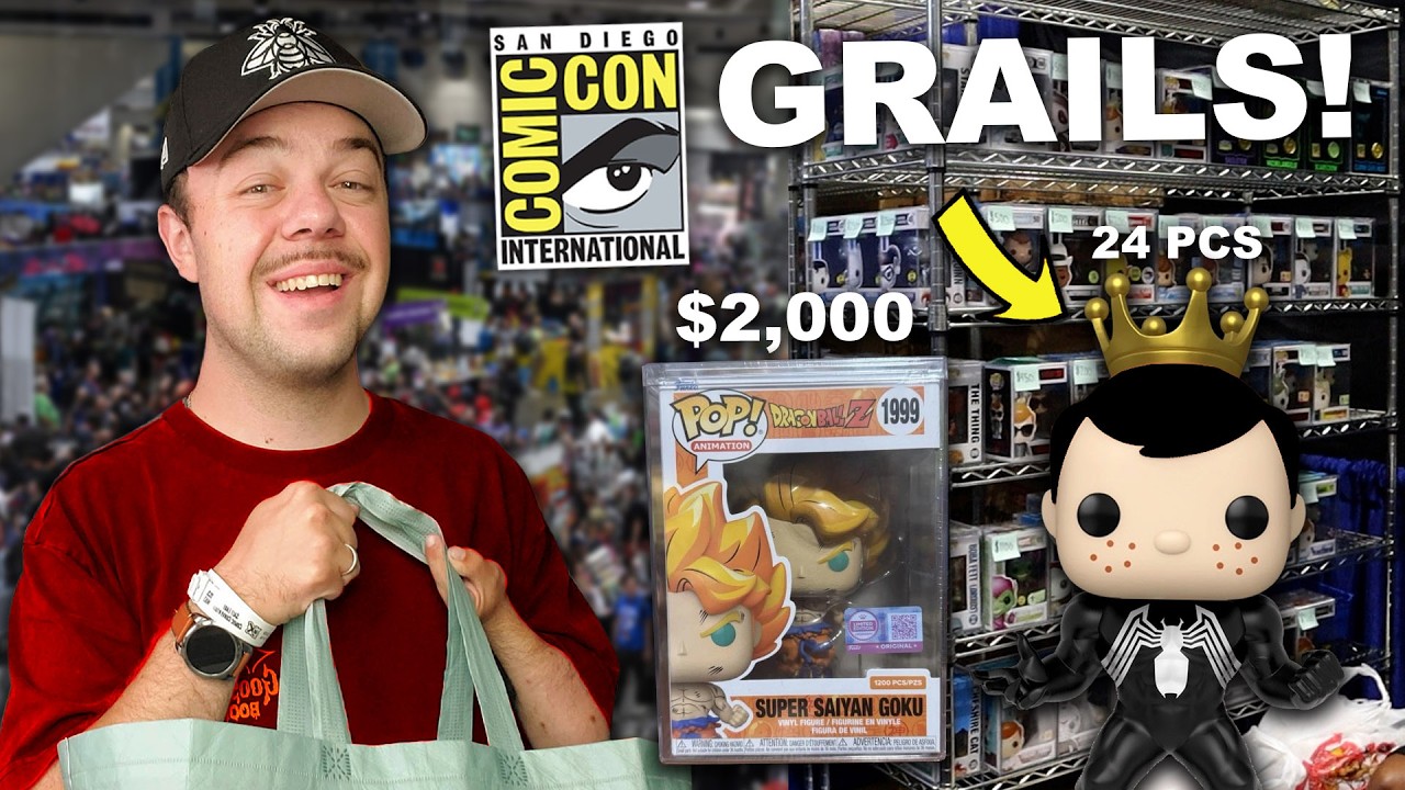 Охота за Funko Pop на SDCC 2026 (куча редких находок!)