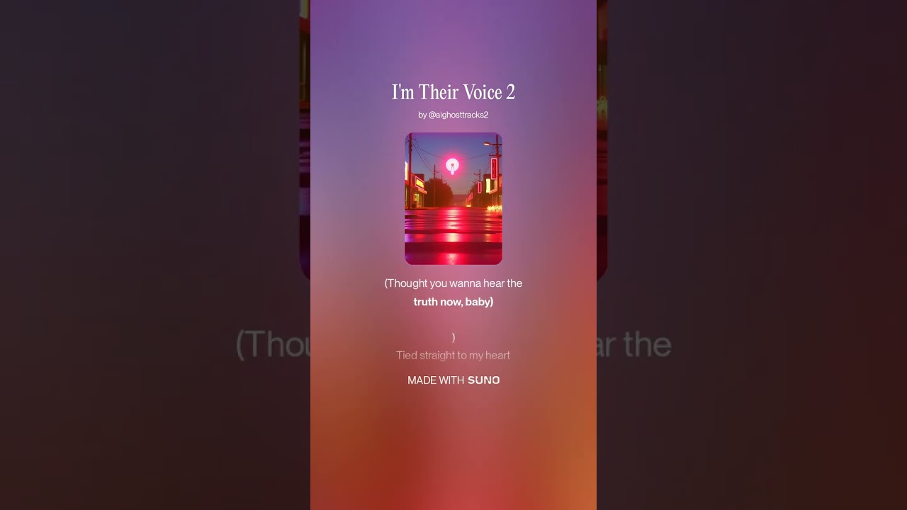 I'm Their Voice 2b #80smusic #80s #music #newmusic #aighosttracks