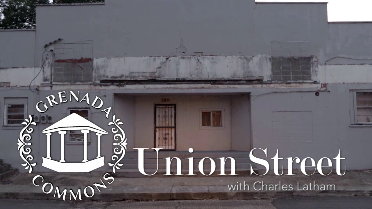 Union Street with Charles Latham, Grenada Mississippi