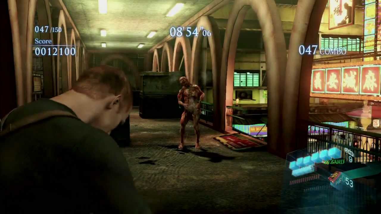 Resident Evil 6 The Mercenaries Duo Urban Chaos 1,352,356 (Jake x2) XBOX360