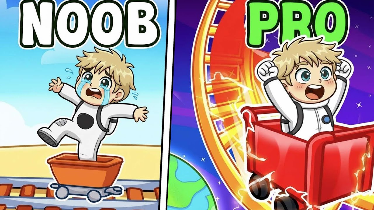 Noob Cart Ride vs Pro Cart Ride in Roblox!