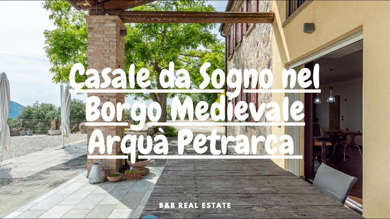 Casale da Sogno ad Arqu&agrave; Petrarca