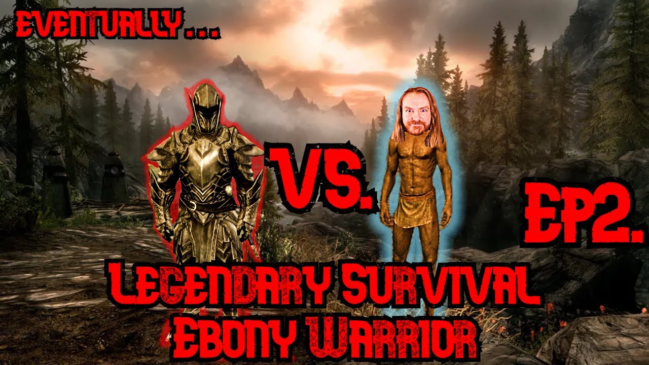They Don't Stand A Chance!! | Skyrim Ebony Warrior
