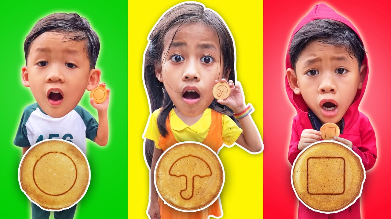 แกะขนมสควิดเกมส์ ใครทำแตกต้องออกจากเกมส์ I หนูดีมาแล้วจ้า