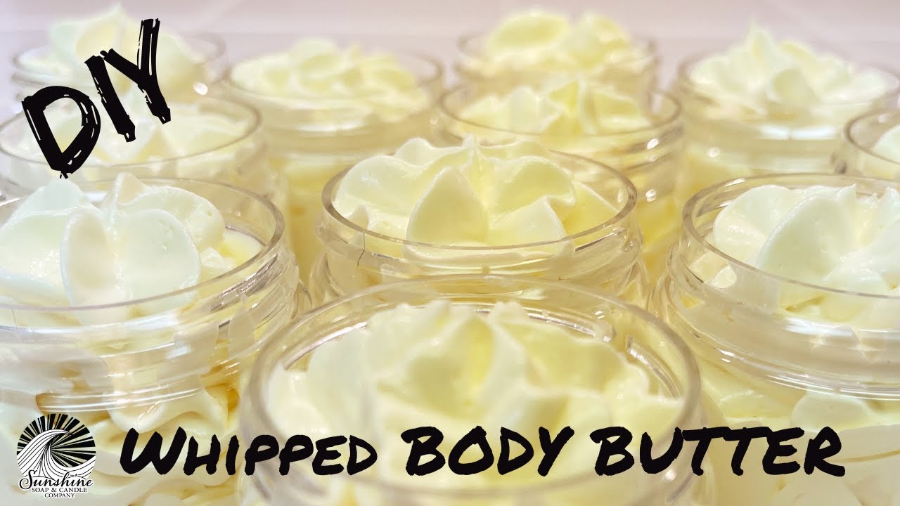 HOW TO MAKE BODY BUTTER (WHIPPED BODY BUTTER WITH TURMERIC & CARROT)