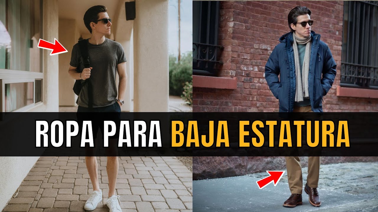 Cómo VESTIR si eres BAJO - ¡TIPS para hombres de BAJA ESTATURA!