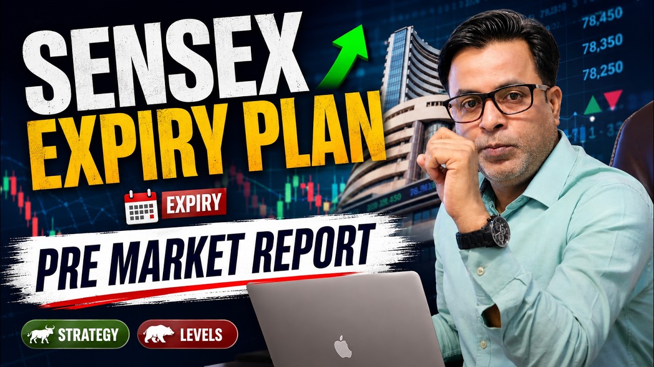 Sensex Expiry Special | Nifty Ready for a Big Move? | Pre Market Report