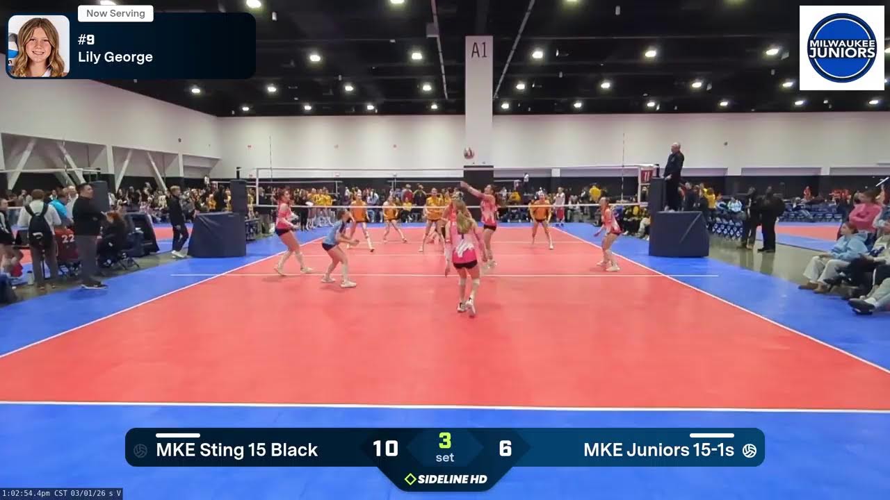 MKE Juniors 15-1s vs. MKE Sting 15 Black (2026.03.01)