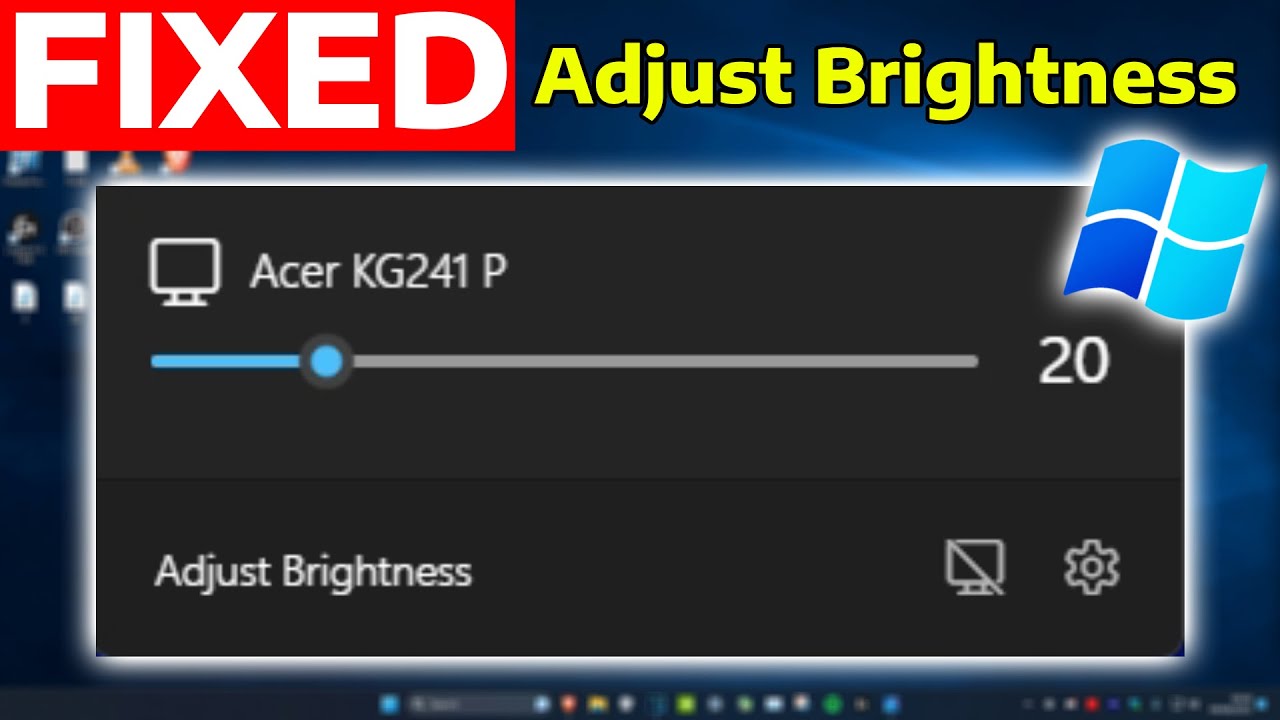 How To Fix Brightness Not Changing in Windows 11 (BRIGHTNESS NOT WORKING FIX)