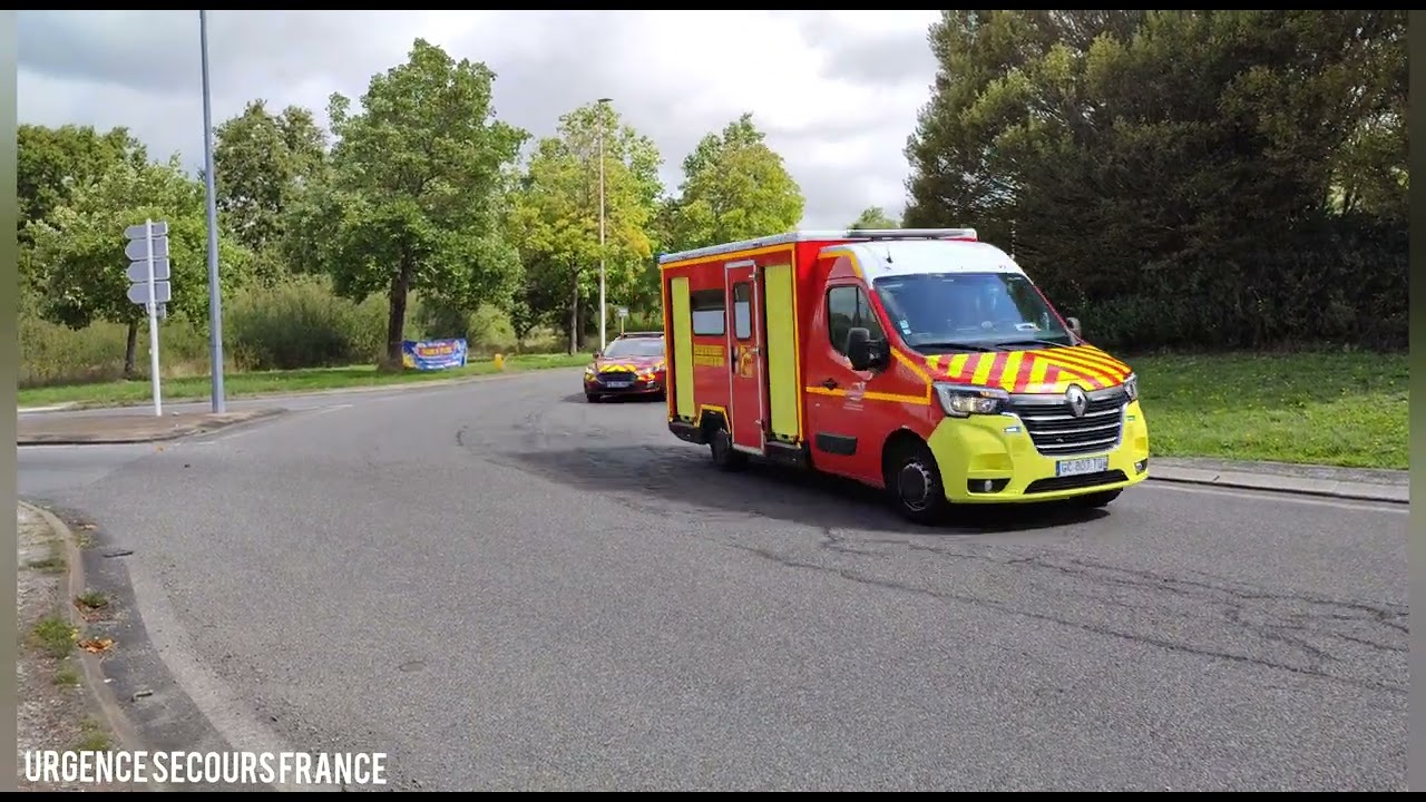 [SDIS 44] Ambulance Sapeurs Pompiers Loire-Atlantique // Ambulance Responding  // VLM/VLI SDIS 44