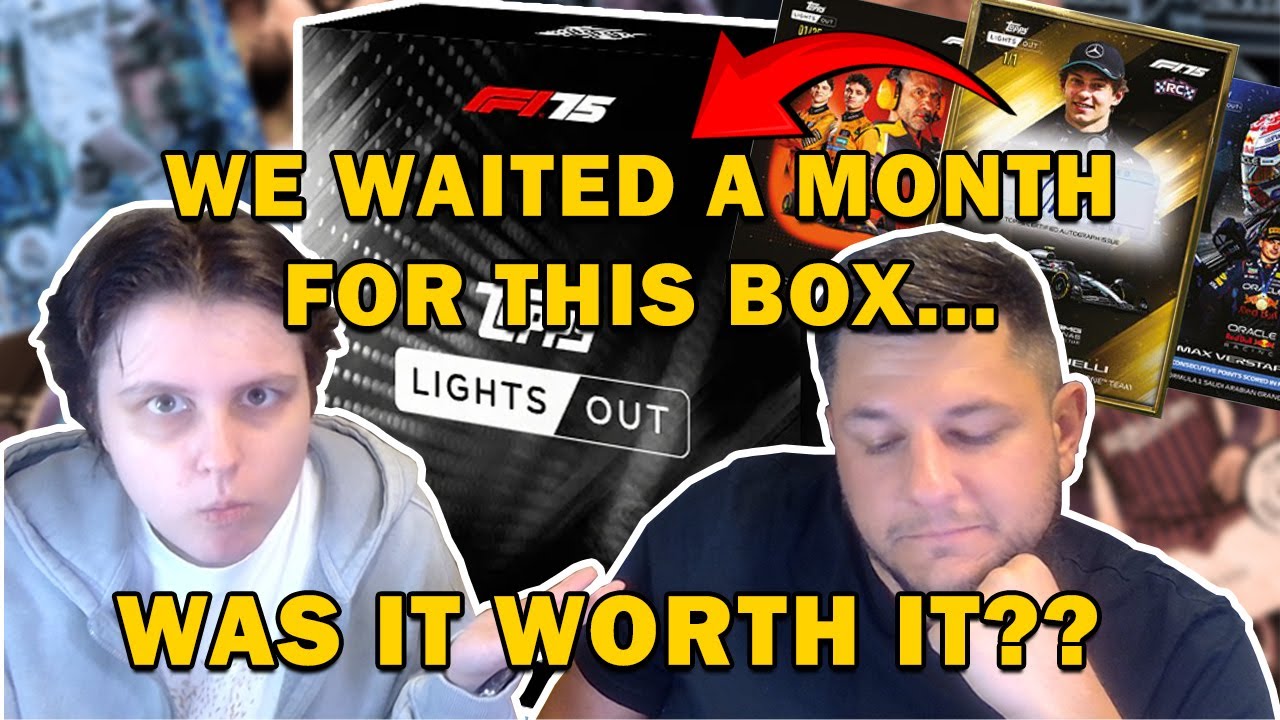 Topps F1 Lights Out 2025: FIRST LOOK + REVIEW