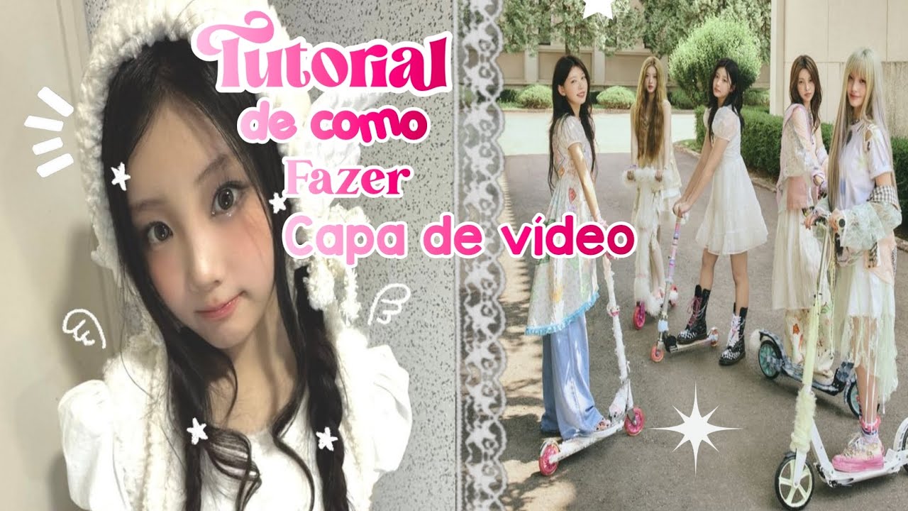 ⊹୨ #Kittyzuyu ୧˙܀ — ⌜ TUTORIAL de como fazer CAPA DE VÍDEO ! ⌟  ! ఌ︎ - New video ! 🤍