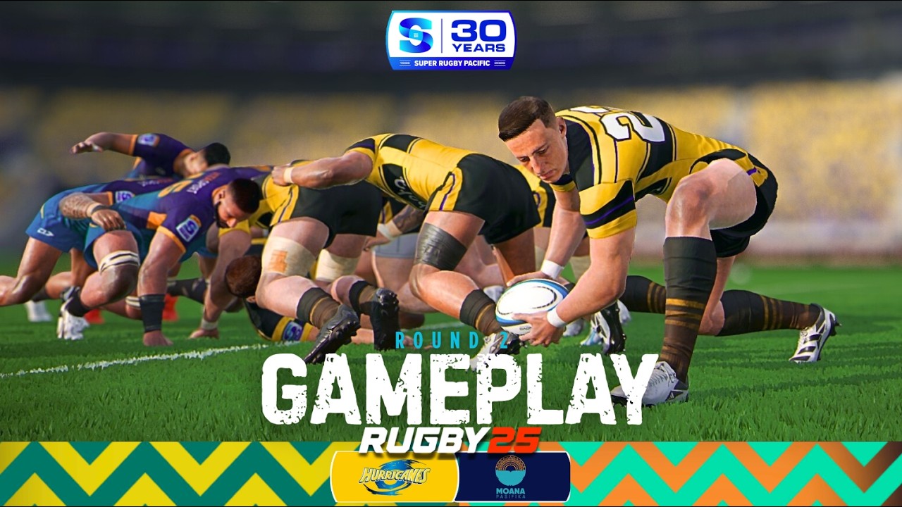 Rugby 25 | Hurricanes vs Moana Pasifika | Round 2 | 2026 Super Rugby