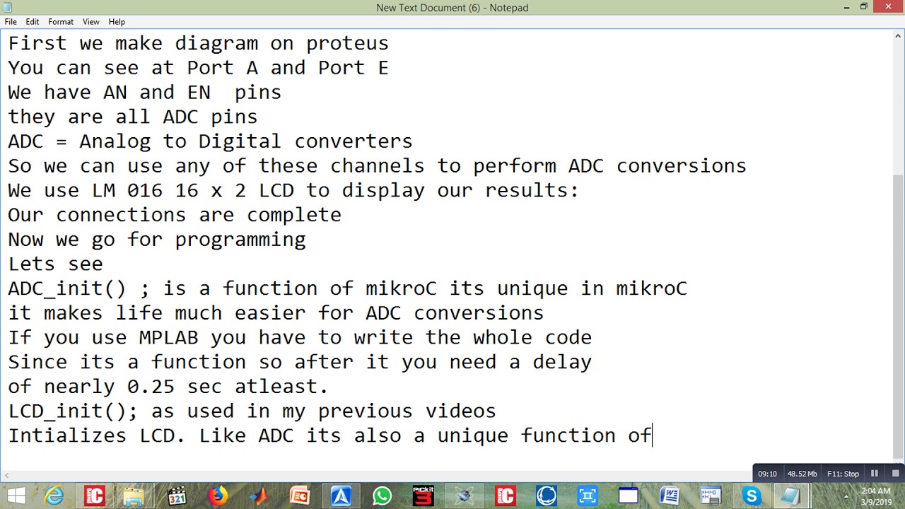 PIC16F877A LM35/LM36 Temperature sensor interface using MikroC coding